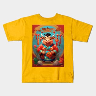 KUNG HEI FAT CHOI – THE OX Kids T-Shirt